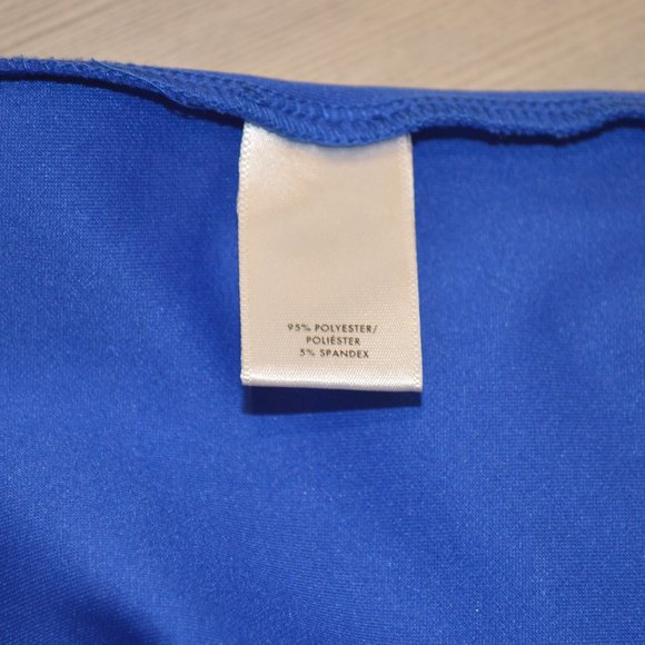 Ann Taylor business casual Top (size: XS) in blue - Picture 7 of 7